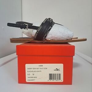 Coach Sammy Sandal Black 9.5